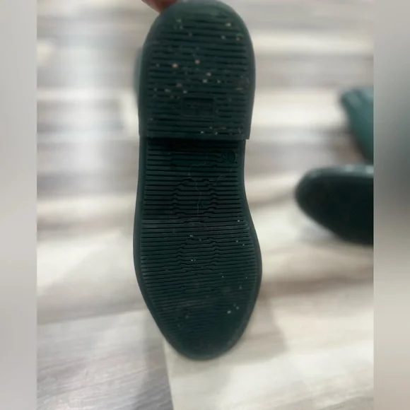 GUCCI Green Monogram GG Supreme Rain Boots Knee Calf High sz. 36 - Picture 6 of 15